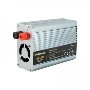 Invertor de tensiune auto DC/AC de la 24V DC la 230V AC putere 350W, WHITENERGY