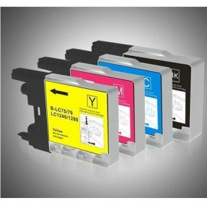 Cartus Brother LC-1240 BK,C,M,Y, compatibil, 600pag