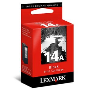 Cartus LEXMARK 14A, Original, Black, Inkjet