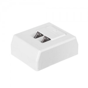 Priza RJ45 aplicata Cat. 6 ecranata, Roline 25.16.8392