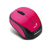 MOUSE Genius, „Micro Traveler 9000R”, PC sau NB, wireless, 2.4GHz, infrarosu, 1200 dpi, butoane/scroll 3/1, , roz