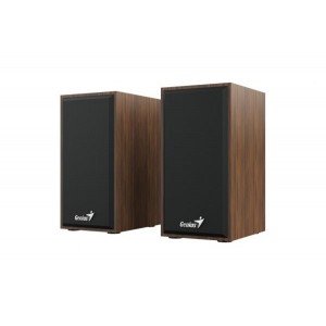 BOXE GENIUS 2.0, RMS: 6W (2 x 3W), lemn, alim.USB , maro, „SP-HF180” „31730029400”