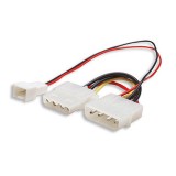Cablu adaptor venitlator 3 pini - 4 pin molex, Manhattan