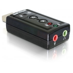 Placa de sunet USB 2.0 7.1 (virtual), Delock 61645