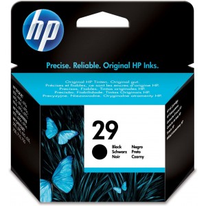 Cartus HP 29, 650 pagini cerneala neagra ORIGINAL pentru HP Deskjet 600c, HP 51629AE, HP 600, 670C, 690c, 700, 725
