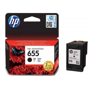 Cartus HP 655, Original, Black, CZ109AE