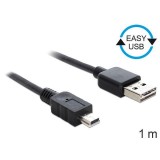 Cablu USB TATA- mini USB tata, lungime 1m