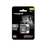 Card memorie 8GB microSDHC I CL10 , Up to 90MBs INTEGRAL INMSDH8G10-90U1