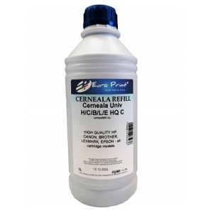 Cerneala HP universala 1000 ml (1 litru), H300A/D - Cerneala HP 1000 ml, H300A/D - CYAN