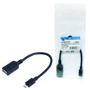 Cablu OTG usb mama - micro USB tata 20cm,  CABLU TABLETA OTG USB MAMA - MICRO USB TATA 20