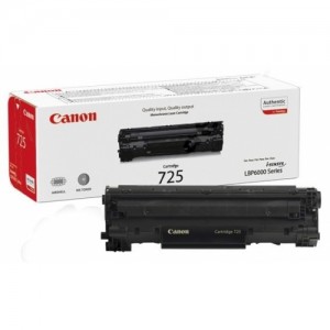 Cartus Toner CANON CRG725 , 1.600 pag, Original Toner Cartridge for LBP 6020 6000 6030 MF3010