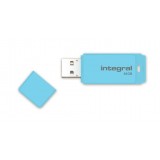 Stick memorie 64GB, USB 3.0, Integral Flash Drive Pastel Blue Sky