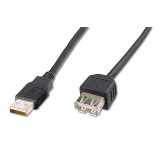 Cablu prelungitor USB 2.0, lungime 1.8 m