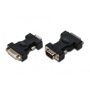 Adaptor DVI-I DualLink (24+5pini) mama la VGA D-SUB (15pini) tata