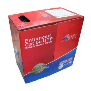 Cablu UTP Cat5e Alien 0.5mm cupru rola 305m 24AWG