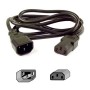 Cablu IEC320, Cablu prelungitor alimentare monitor sau calculator direct din sursa ATX sau UPS (auto-power), lungime 1.8 metri