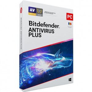 BITDEFENDER ANTIVIRUS PLUS 2020 - 3 PC, 1 AN, optimizat, anti-ransomware, confidentialitate VPN, SafePay