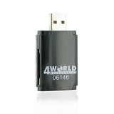Cititor carduri flash 4World, USB 2.0 ALL-in-ONE MS/M2/SD/microSD/MMC PenDrive, 06146