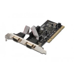 Card cu 2 porturi serial RS232 pe slot PCI (clasic), DIGITUS DS-33003