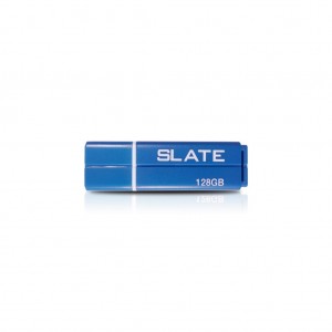 Memorie flash (stick) flashdrive Patriot Slate 128GB, usb 3.0, albastru, sleek abs plastic housing