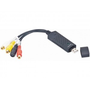 Dipozitiv captura video SEMNAL ANALOG RCA+SVIDEO IN DIGITAL USB 3.0 / 2.0, Video Grabber,  Gembird UVG-002