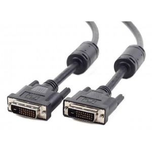 Cablu monitor DVI-D (24 +1) - DVI-D (24 +1) M / M 3m, dvi dual link, negru