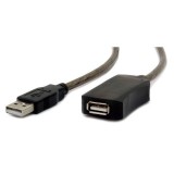 Cablu extensie USB 2.0 activ, 10m, Gembird ( Prelungitor activ USB2.0 10M)