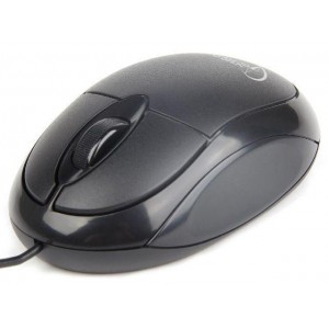 Mouse Optic GEMBIRD 1000 DPI, USB, black