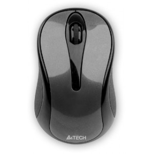 Mouse A4Tech V-TRACK G7-360N gri glossy, RF nano, wireless