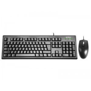 Set tastatura KRS-8372 USB, SUA, neagra