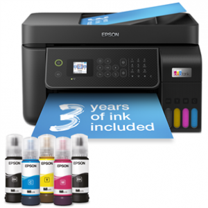 Multifunctionala Epson EcoTank L5310, InkJet CISS, Color, Format A4, Retea, Wi-Fi, Fax