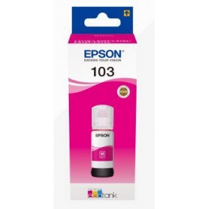 Epson 103 magenta - Flacon cerneala rosu EcoTank | 65 ml | L3150 L3111 L3110 L5190  L3270 (C13T00S34A)