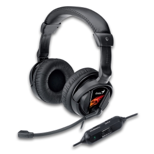  Casti cu microfon Gaming headset Genius Game HS-G500V, USB, With Vibration Funct