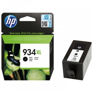 Cartus HP 934XL, Original, Black