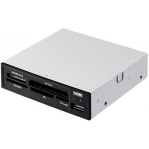 Cititor de card I-BOX 62in1 + USB, interna, negru