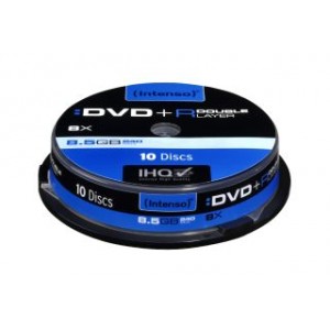 DVD+R DL DoubleLayer Intenso [ cutie 10 | 8,5GB | 8x ]