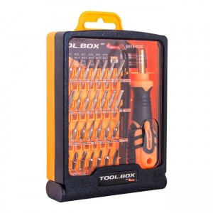 DigitalBox TOOL.BOX 4mm bits set with handle