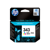 Cartus HP 343 Original, Color, 9 ml