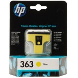 Cartus HP 363, Original, Yellow, 370 pagini