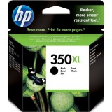 Cartus HP 350XL Original, Black, HP Deskjet D4260 D4280 D4360 J5780 J6140, Photosmart C4280 AIO, C4480, C4580, C5200, C5280 AIO, D5360, D5363