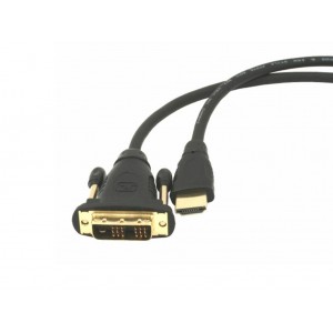 CABLU DATE HDMI - DVI tata-tata, 1.8m, "CC-HDMI-DVI-6'