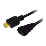 Cablu HDMI-HDMI,1.4,tata/mama, aurit, lung de 2 m, LOGILINK