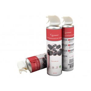 Aer comprimat 600ml - SPRAY, Gembird , Curăță ușor toate locurile greu accesibile sau sensibile 