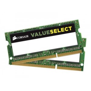 Memorie laptop SODIMM Corsair 8GB (2x4GB), DDR3L 1600MHz, CL11, 1.35V „CMSO8GX3M2C1600C11”