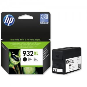Cartus HP 932 XL negru, original, 1000 pagini, CN053AE, pentru HP Officejet 6100 6600 6700 7110 7612