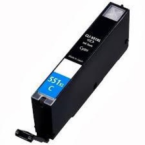 Cartus CANON CLI 551XL, Compatibil, cyan