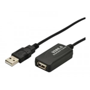 Prelungitor activ USB 5M ; Cable repeater USB 2.0 Digitus o lenght 5m ; DIGITUS DA-70130-4