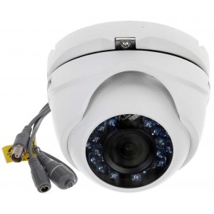 Camera supraveghere Dome 4in1 Hikvision DS-2CE56D0T-IRMF, 2.8mm, HD 1080p , 2MP, CMOS , 24 LED, 20m IR, IP66, ,Suport TV I /AHD / CVI / CVBS 
