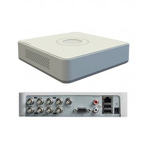 DVR 8 canale Hikvision DS-7108HGHI-F1, BNC RCA, TCP/IP ,PPPoE, 1x SATA