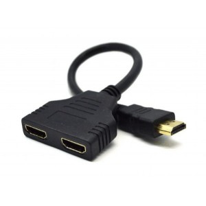 SPLITER HDMI 1 INTRARE tata si 2 IESIRI mama, GEMBIRD